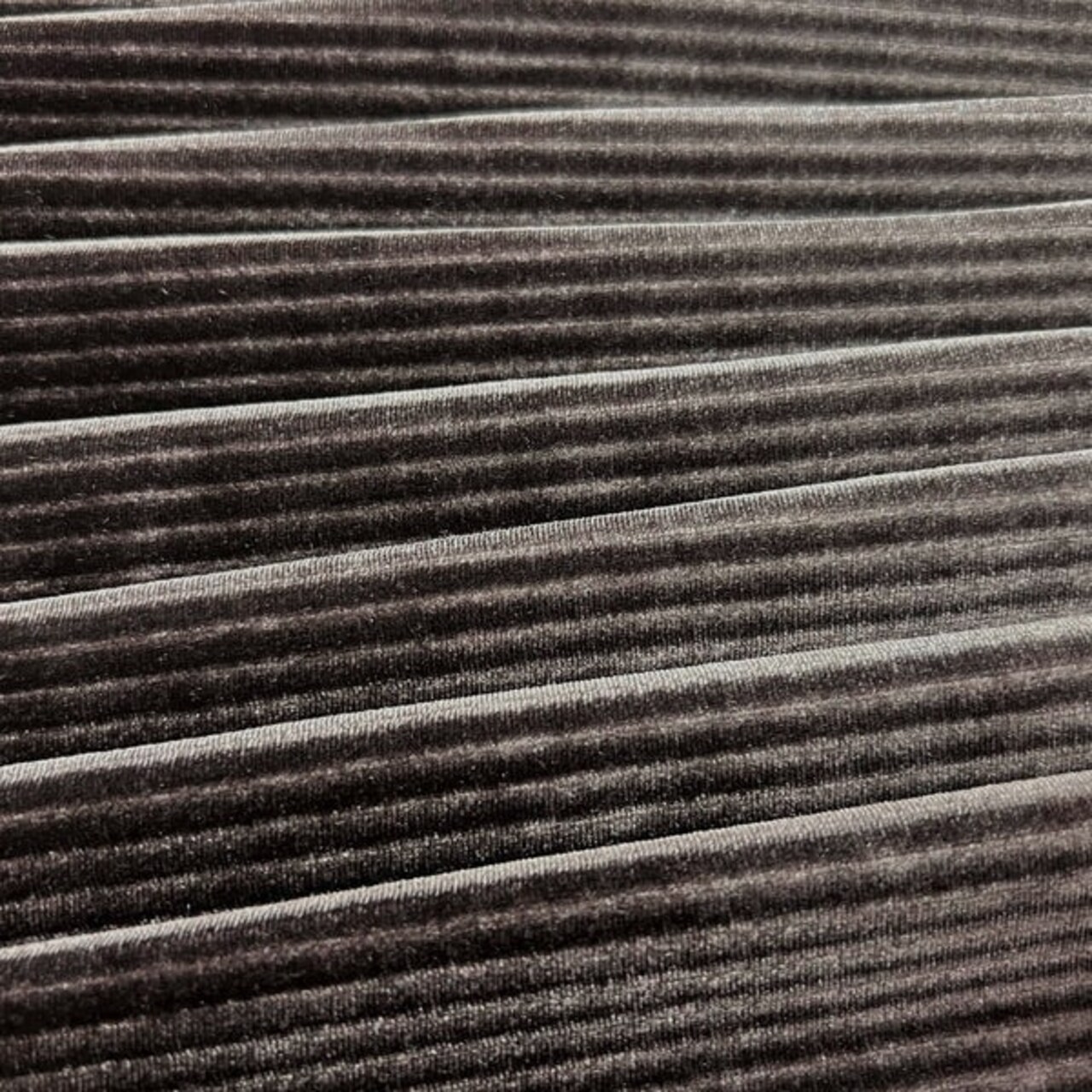 86% Polyester & 14% Spandex Ribbed Velvet Spandex Fabric 54” Width